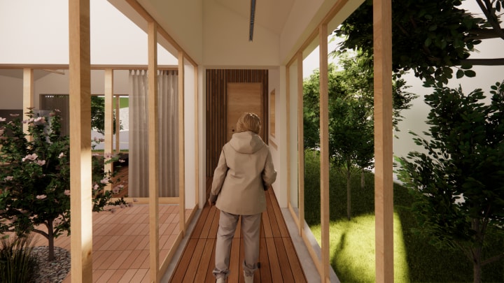 점촌 10리 경로당 - Interior Detail